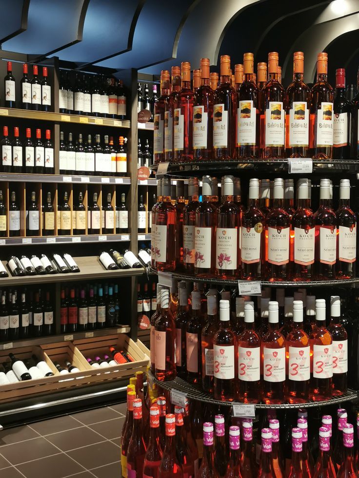 Premium wine bottles